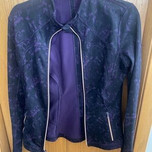 lululemon athletica Black and Purple Blazer